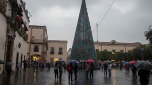 Lluvia diciembre 2025. Imagen Gemini IA