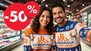 Chadraui descuentos Navidad 2025. Imagen Gemini IA, Canva