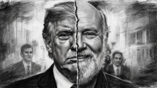 Rob Reiner y Trump. Imagen Gemini IA