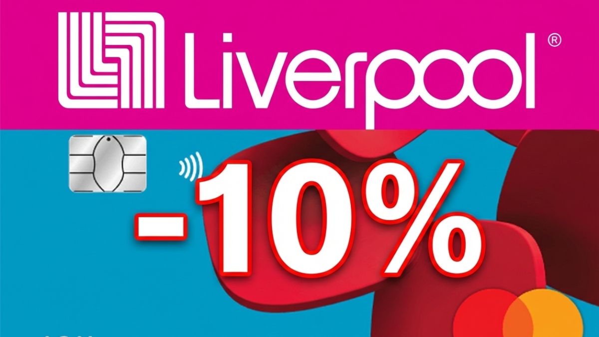 Liverpool descuento. Cortesía Marcas