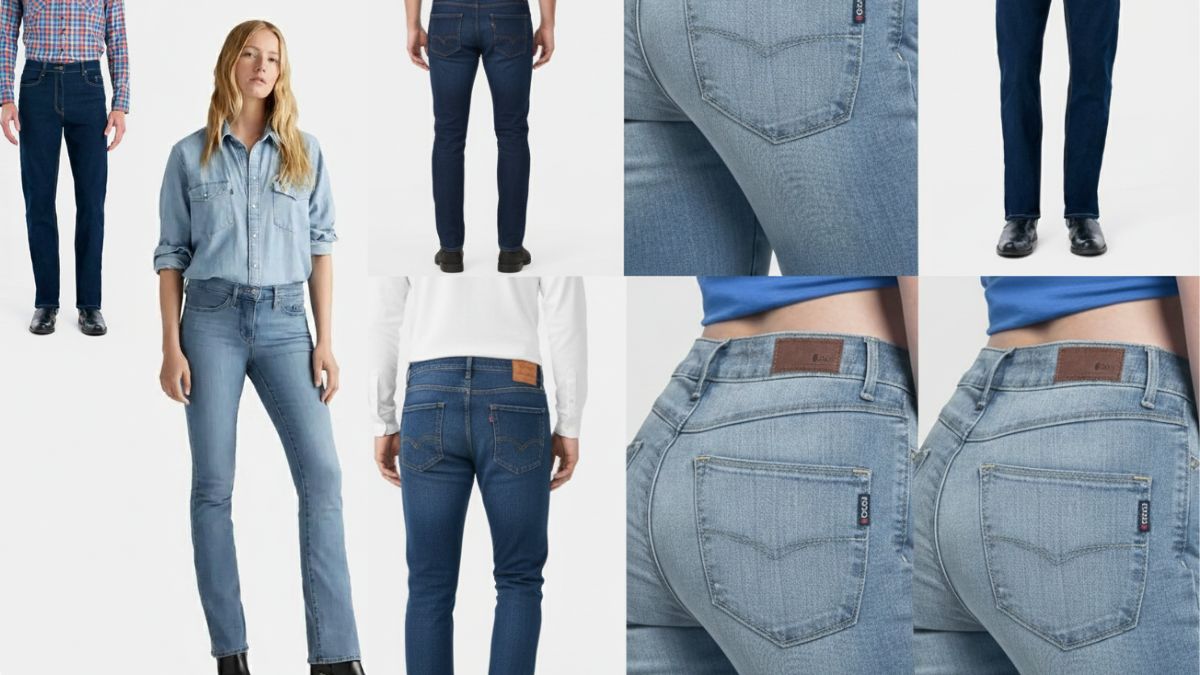 5 de Diciembre Día del Jean. Imagen Levi's, Oggi Jeans, Walmart