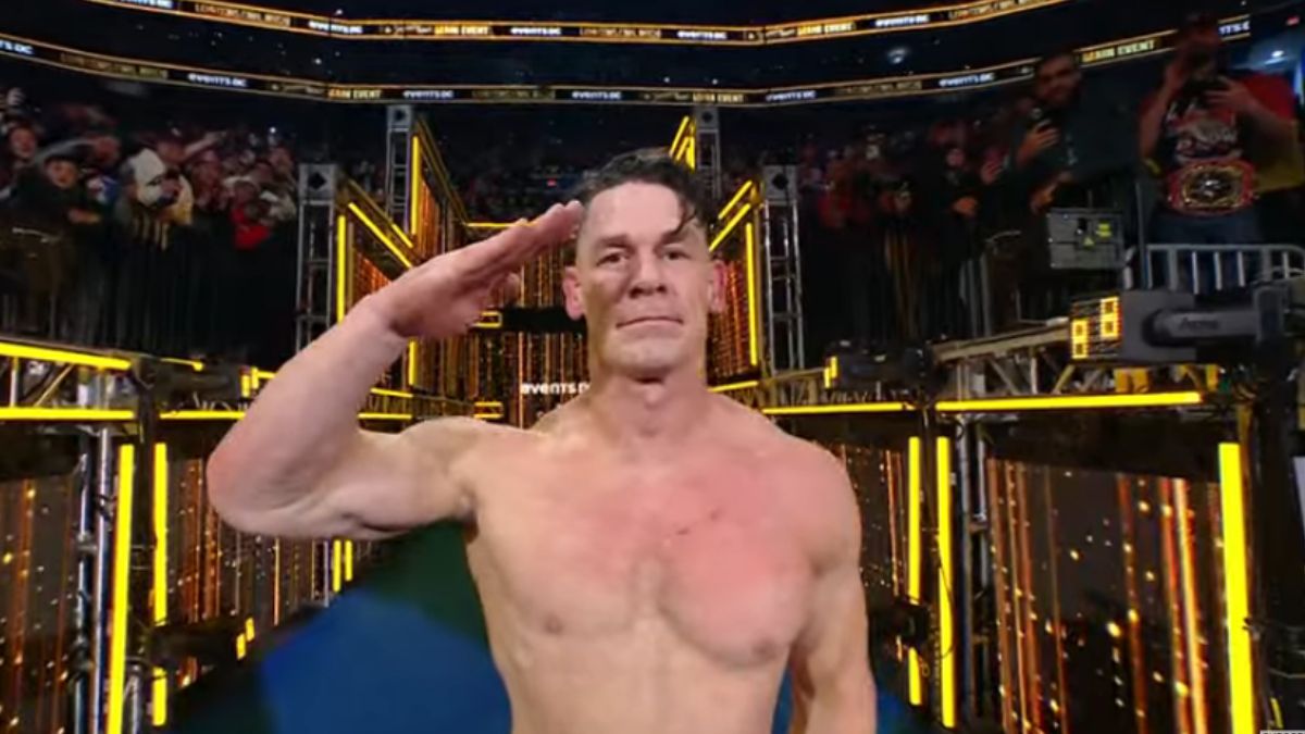 John Cena vs Gunther. Imagen cortesía WWE (1)