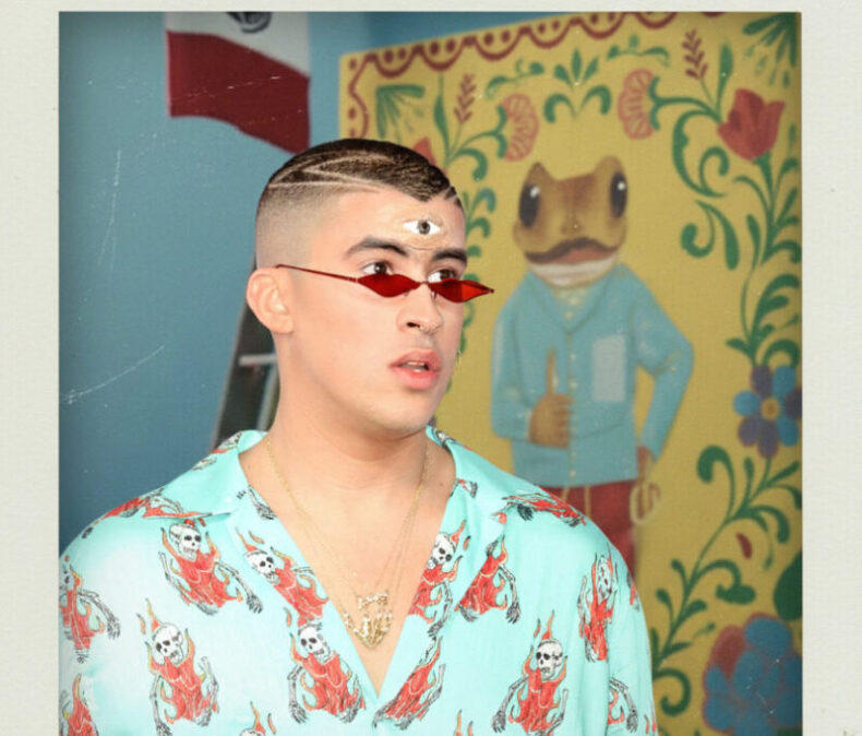 Mural de Bad Bunny y Concho en CDMX. Foto: Bigstock/Gemini AI