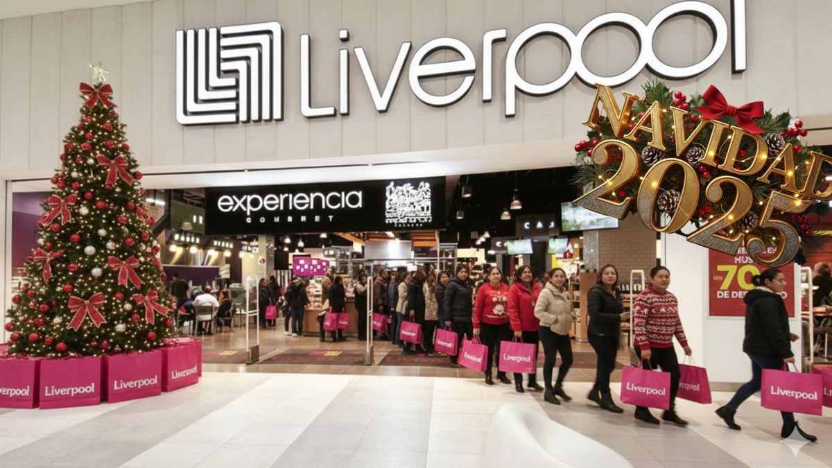 Liverpool Navidad 2025 horarios cierre. Imagen Gemini IA