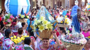 peregrinación Virgen de Juquila. Imagen SRE