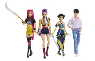 Nuevos juguetes Mattel y Hasbro de la Guerreras K-Pop. Foto: Cortesía Mattel México