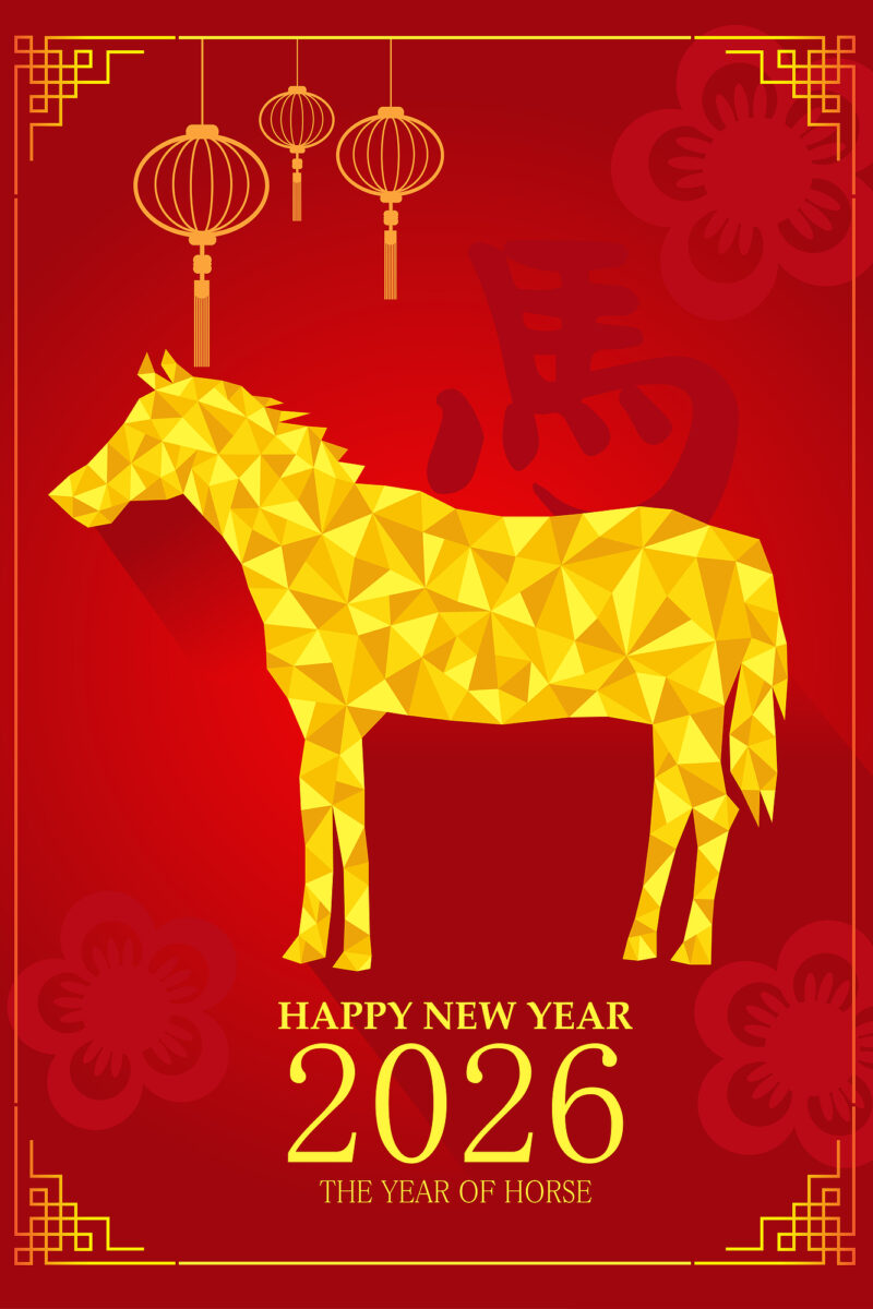Año Nuevo Chino 2026, año del caballo. Foto: Bigstock
