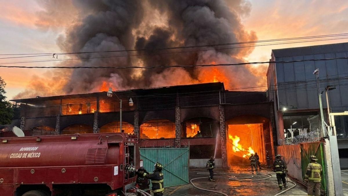 Incendio Xochimilco Tren Ligero La Noria