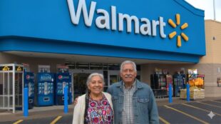 Walmart descuentos farmacia pensionados. Imagen Gemini IA