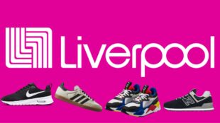 Liverpool 50% o 2x1 en tenis. Imagen Canva, Liverpool, Puma, Nike, New Balance, Adidas