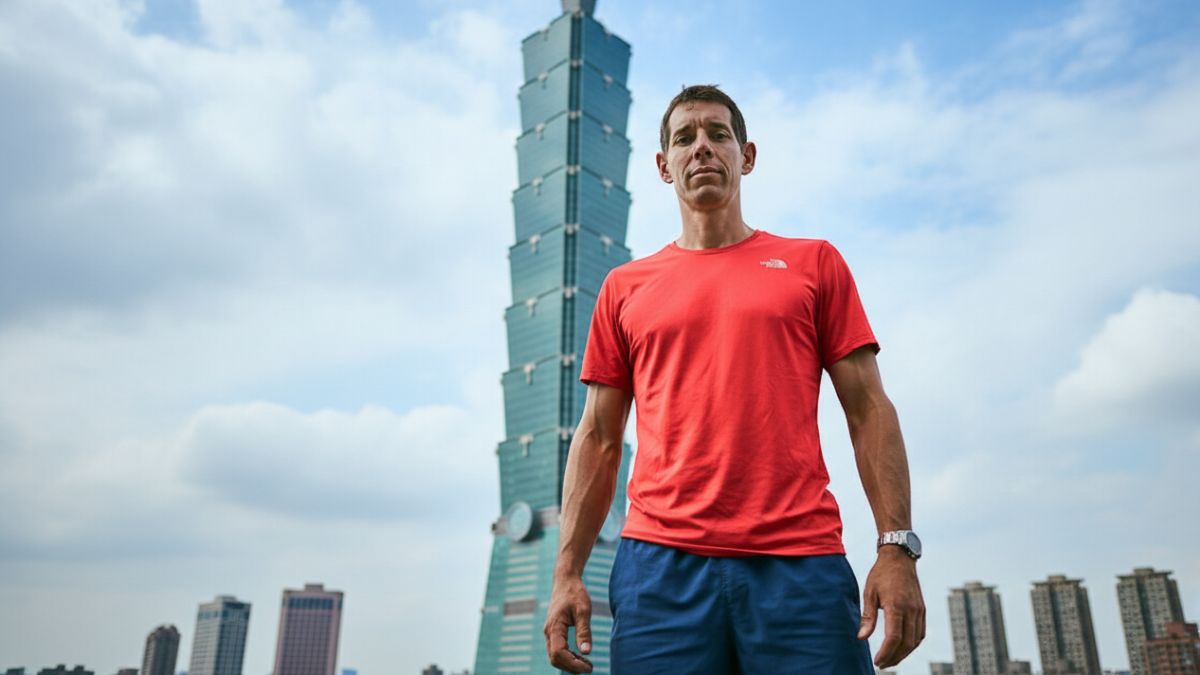 Alex Honnold escala rascacielos Taipei 101 de Taiwán ¿A qué hora lo transmite Netflix. Imagen Merca2.0