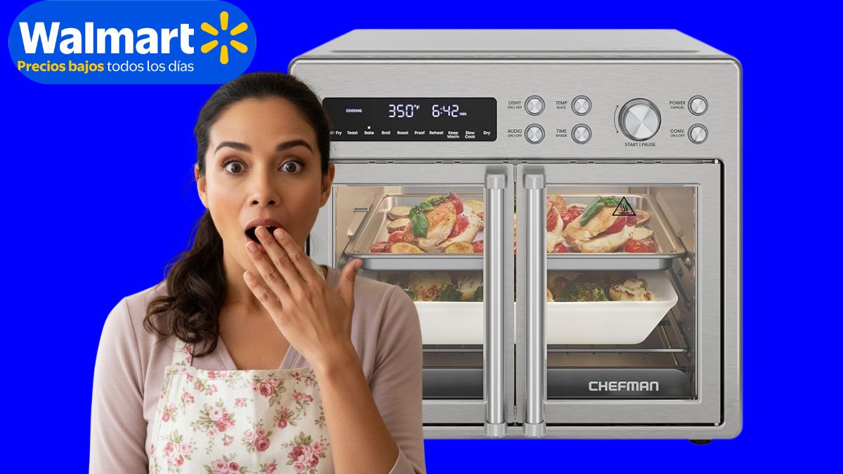 walmart remata freidora de aire. Imagen marcas y Gemini IA