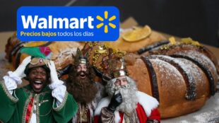 Walmart remata rosca de reyes. Imagen Gemini IA