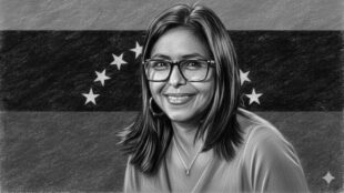Delcy Rodríguez. Imagen Gemini IA