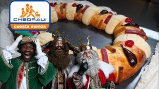 Chedraui remata rosca de reyes. Imagen Gemini IA, marcas