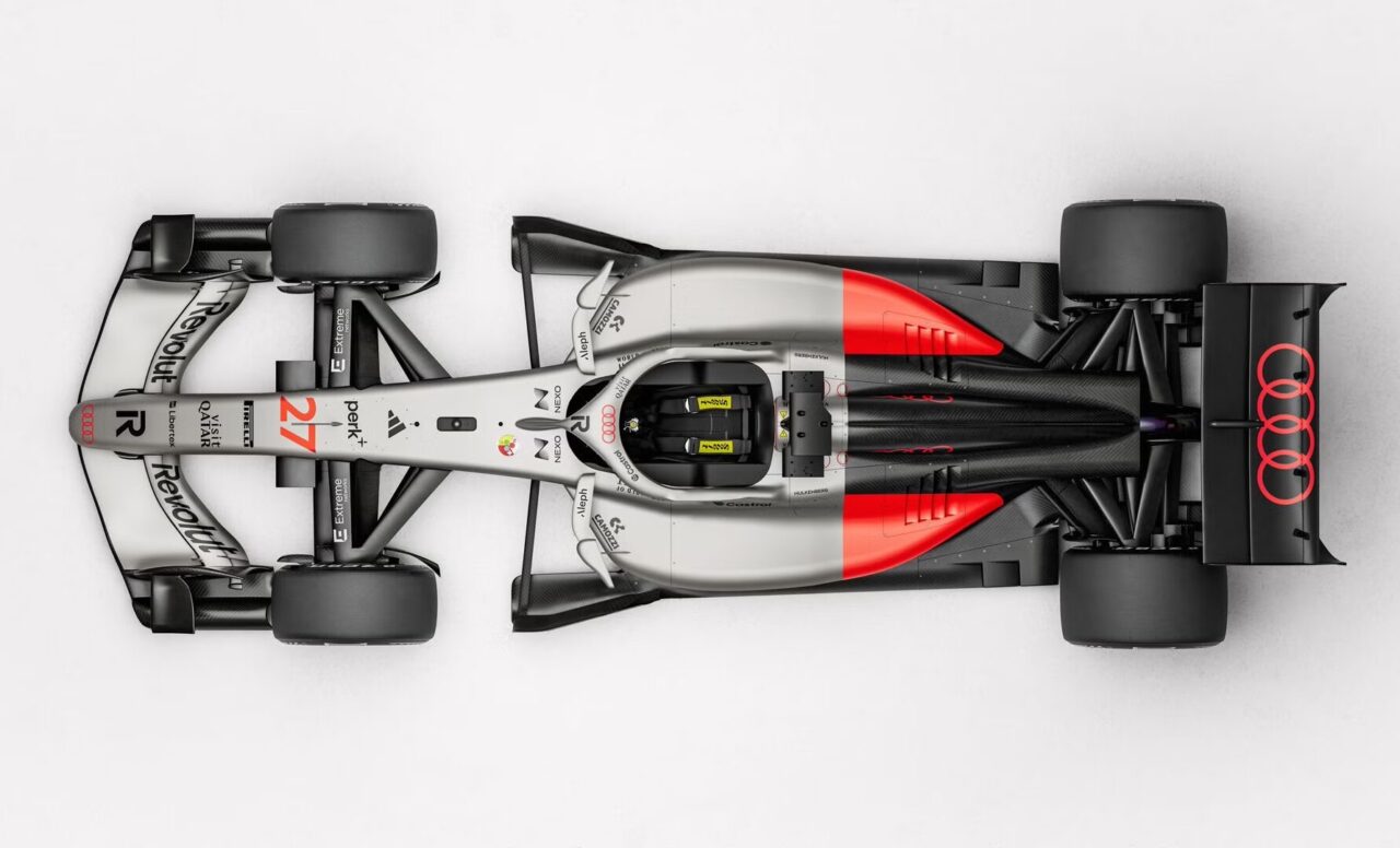Aleph se une a Audi Revolut F1 Team como patrocinador para la temporada 2026. Foto: Cortesía Audi.