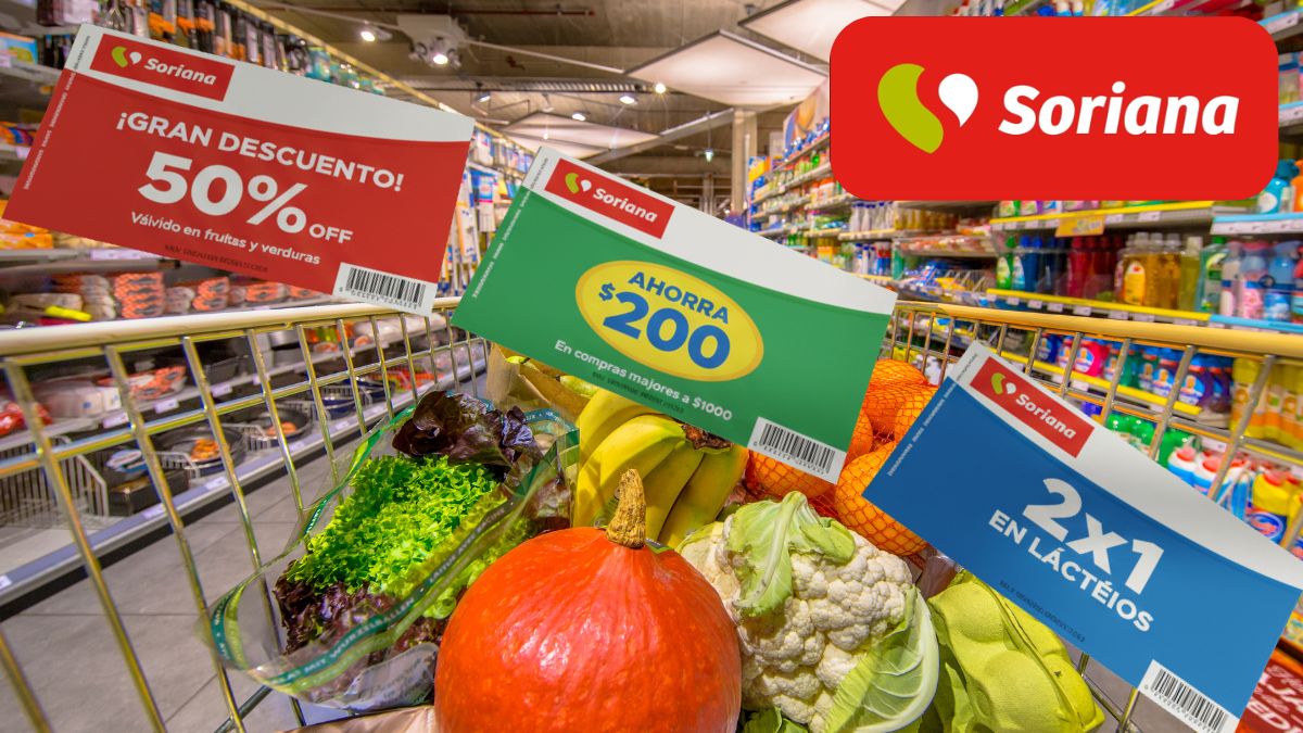 Soriana lanza cuponera 2026. Imagen Canva, Gemini IA, Soriana