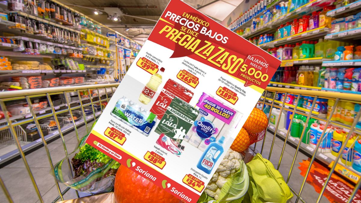 Soriana Primer Folleto Preciazazazo enero 2026. Cortesía Canva, Soriana
