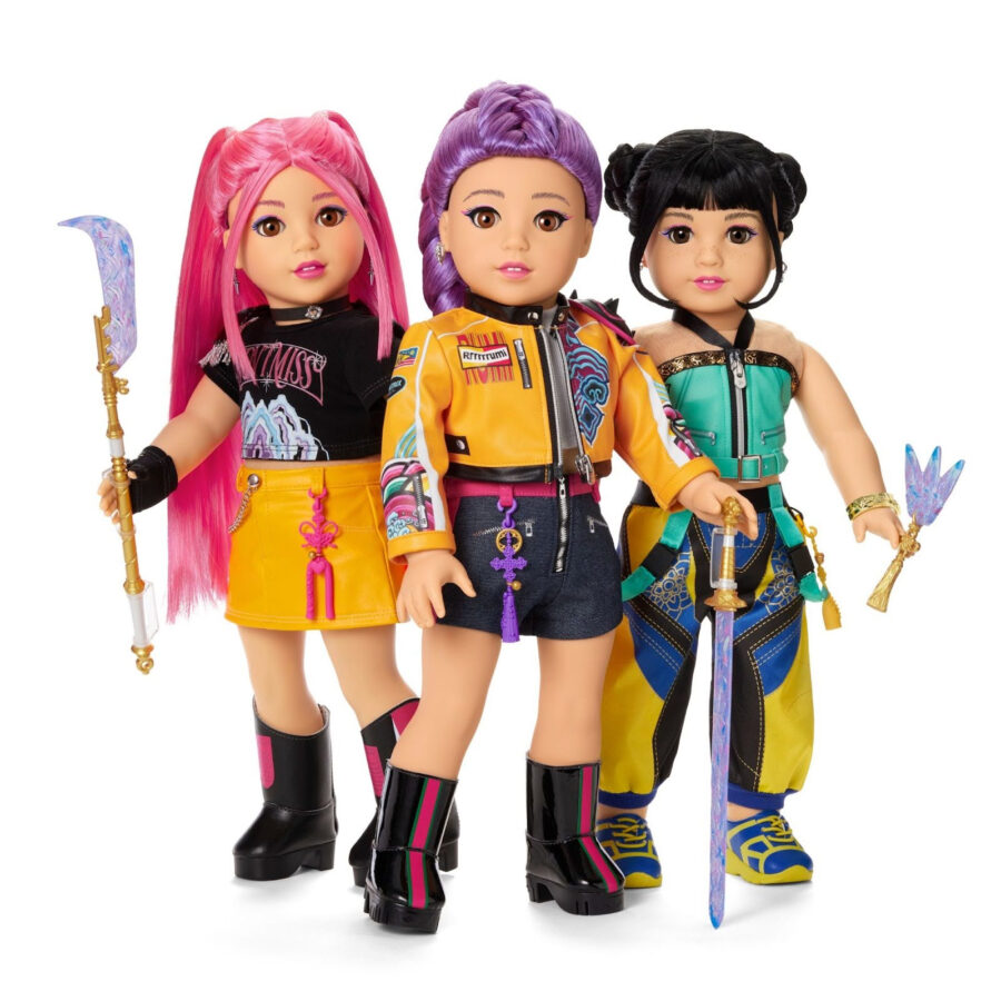 Muñecas Las Guerreras del K-pop. Foto: Cortesía Mattel México