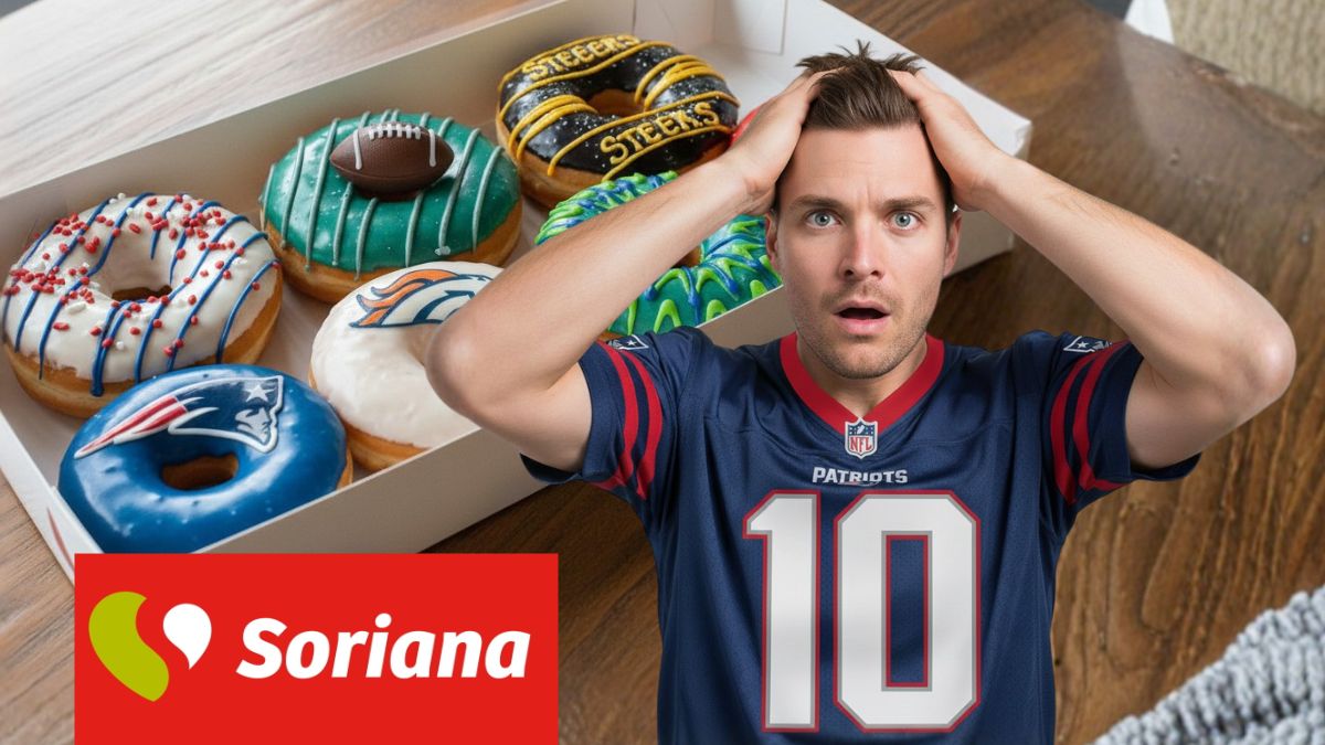 Donas NFL Super Bowl Soriana. Merca2.0