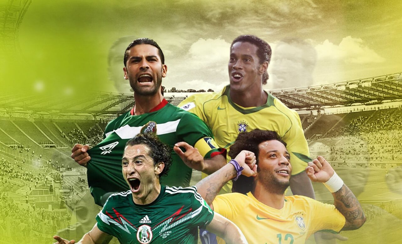 México v. Brasil Leyendas en el Estadio Banorte. Imagen: Cortesía.
