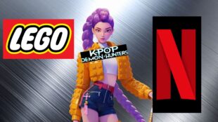 Lego, Netflix, K-pop Demon Hunters. Imagen cortesía