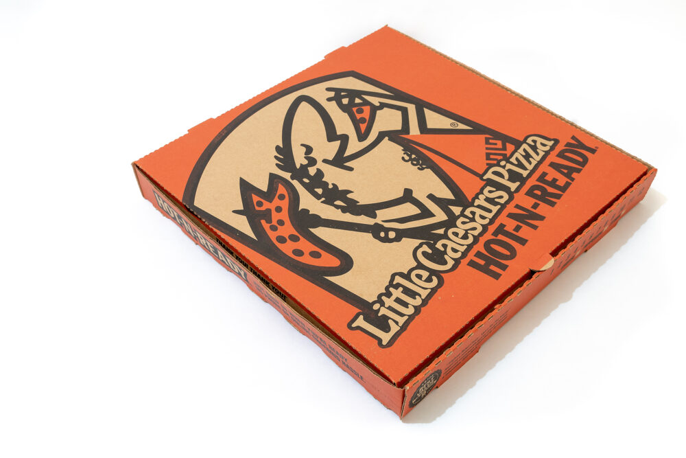 Promoción de Little Caesars por el Día Mundial de la Pizza. Foto: Bigstock