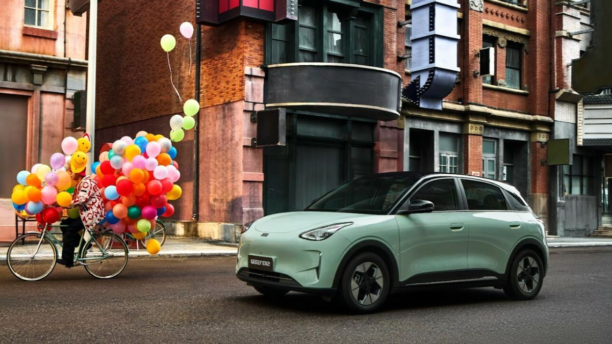 Geely llega a México auto eléctrico. Cortesía de la marca