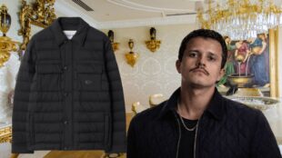Chamarra Burberry El Mencho. Imagen Especial