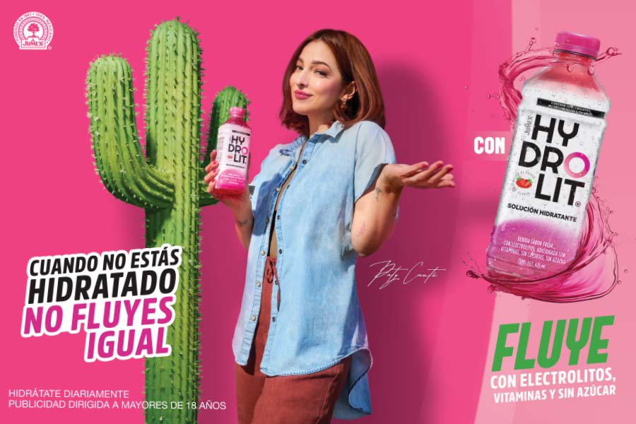 Cuando la cercanía es el nuevo espectáculo - Brand Experience de Plastilina con Paty Cantú para Jumex Hydrolit®. Foto: Cortesía Jumex.
