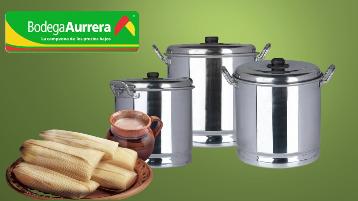 Bodega Aurrera remata vaporera para tamales. Cortesía marca