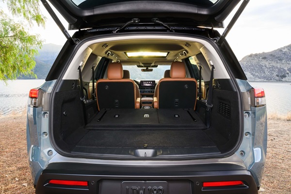 Nissan Pathfinder 2026 cajuela. Foto: Cortesía Nissan.
