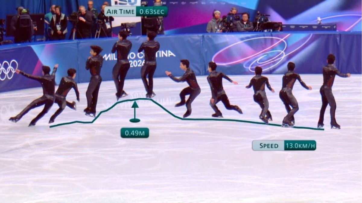 Donovan Carrillo en Juegos Olímpicos de Invierno 2026. Cortesía Claro Sports