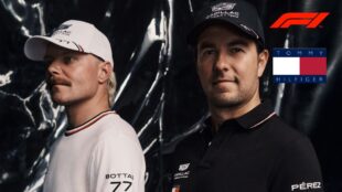 Checo Pérez Cadillac Fórmula 1 x Tommy Hilfiger. Cortesía de la marca