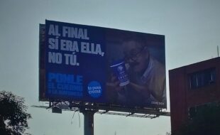 Pedro Sola traiciona nuvamente a Hellmann's en nueva campaña de alpura. Foto: InformaBTL.