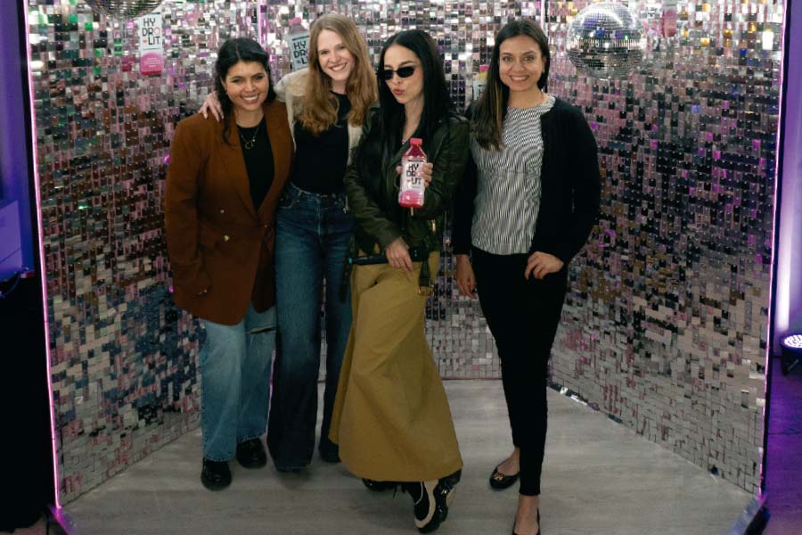 Paty Cantú convivió con sus fans en una cena íntima. Foto: IBTL.