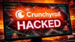 Crunchyroll hackeado. Imagen ChatGPT