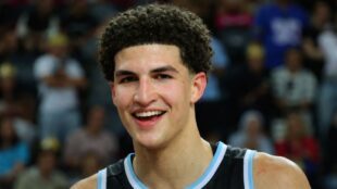 Karim López a la NBA. Imagen especial con IA