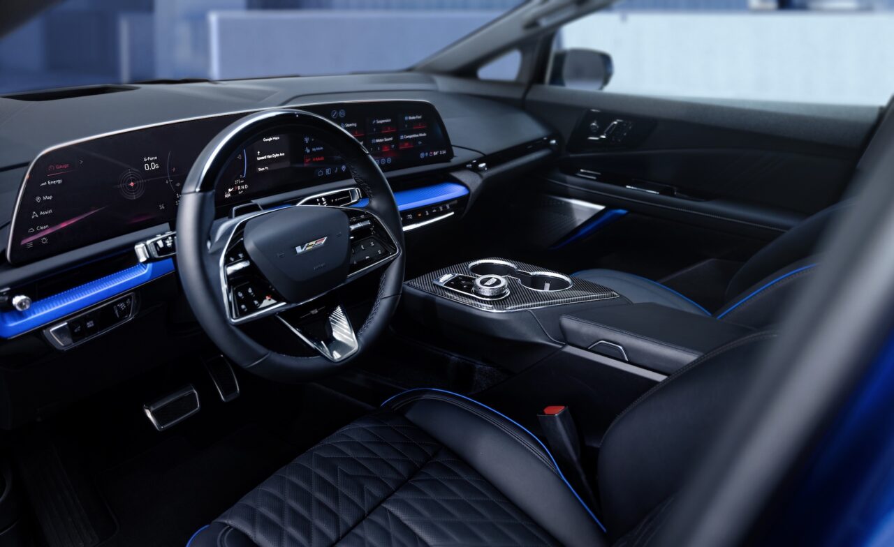 Cadillac Optiq-V 2026 - Tablero. Foto: Cadillac.