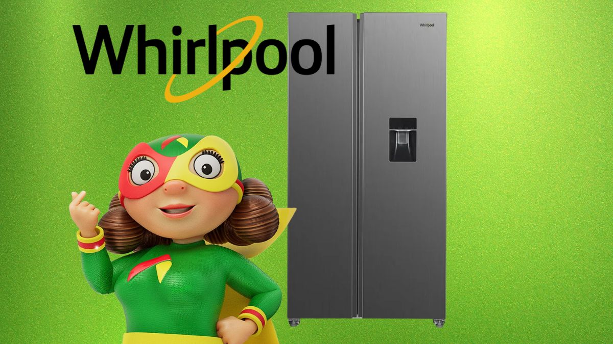Bodega Aurrera refrigerdor Whirlpool remata 10000 pesos
