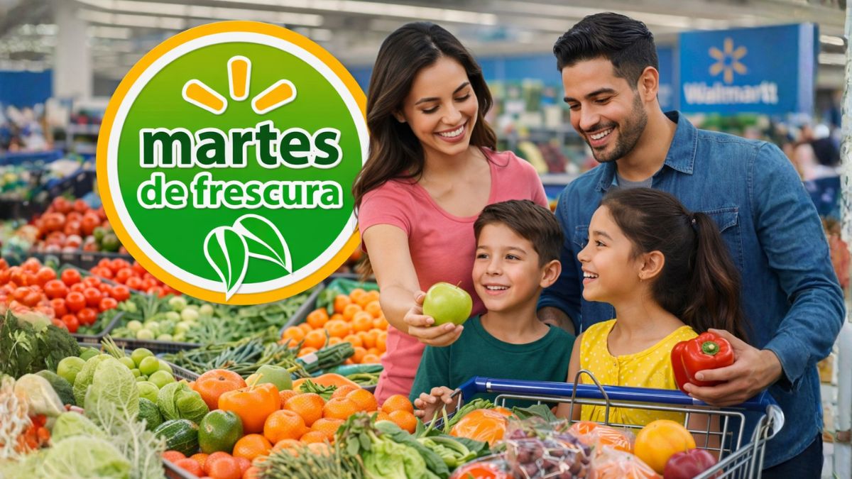 Martes de Frescura Walmart. Imagen IA
