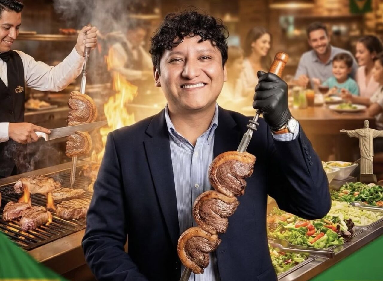 Pedro Pablo Meabes Coto, fundador de Sal e Brasa en Ciudad de México. Foto: Cortesía.
