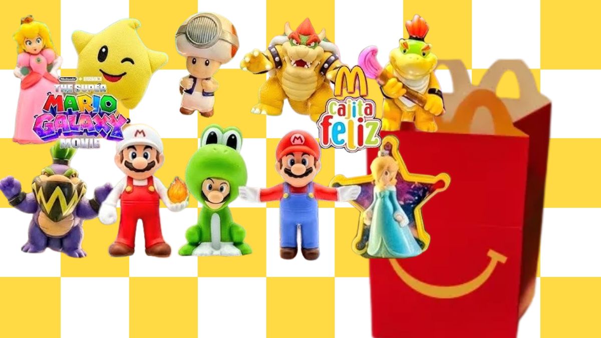 McDonald's Cajita Feliz Mario Bros. Imagen marcas, Canva