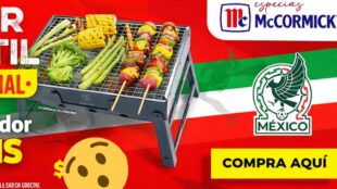 Asador McCormick en Bodega Aurrera
