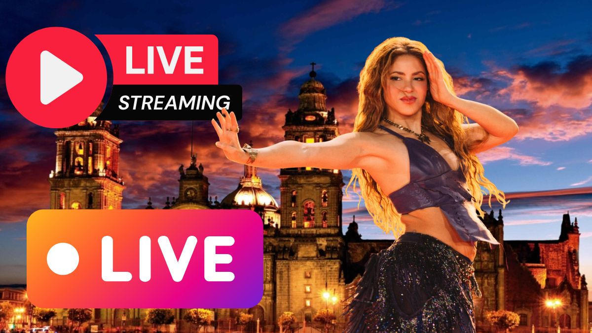 Shakira en el Zócalo CDMX en vivo