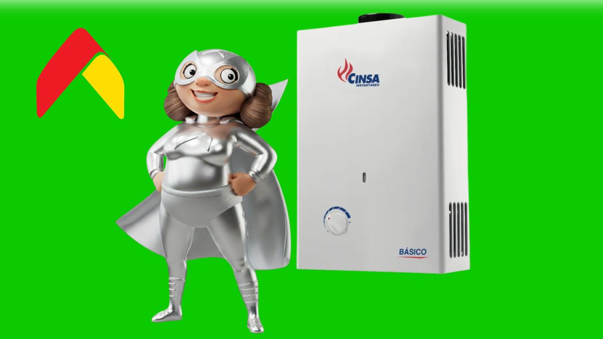 Bodega Aurrera remata bóiler eléctrico Cinsa