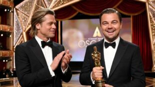 Nominados al Oscar 2026. Imagen recreada con IA, es probable que Leonardo Di Caprio no gane un Oscar este año (otra vez).