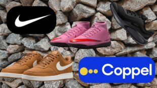 Coppel remata tenis Nike. Imagen de marcas