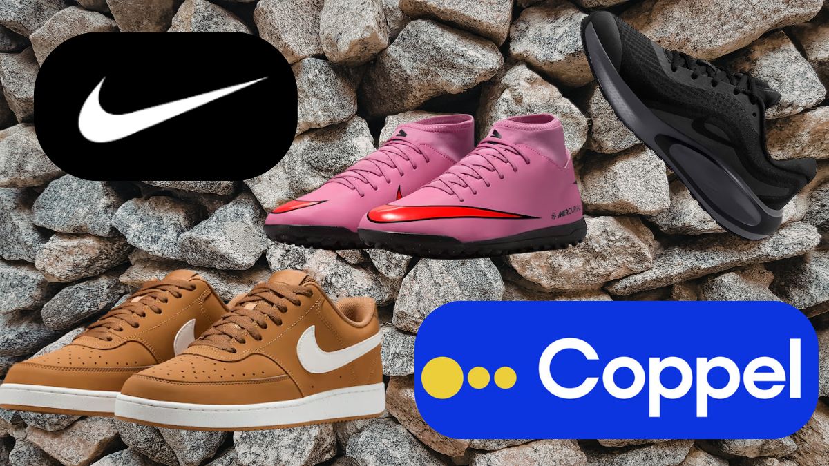 Coppel remata tenis Nike. Imagen de marcas