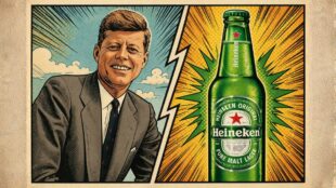 John F. Kennedy. Imagen IA